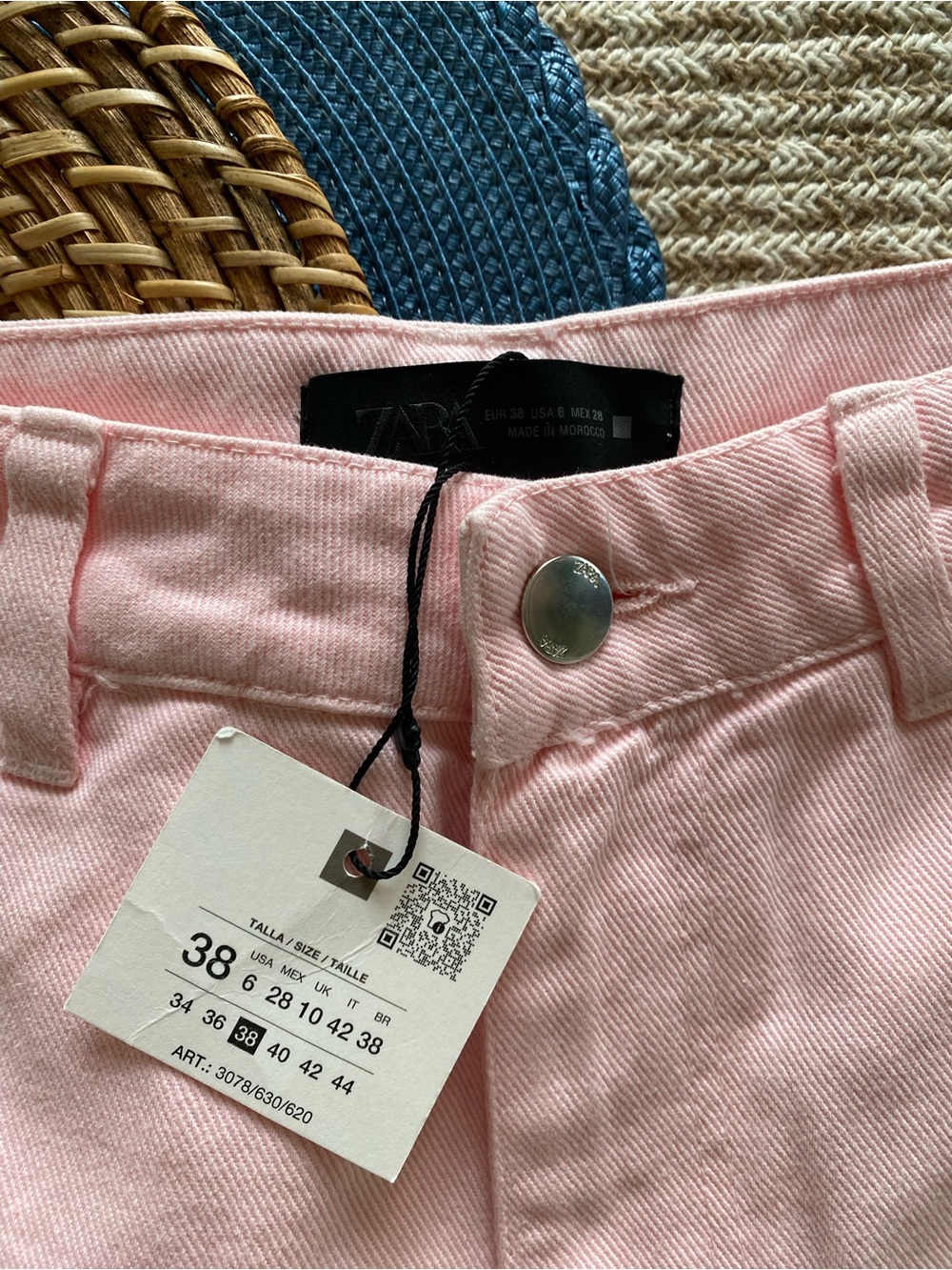 ZARA Light Pink High Rise Wide Leg Denim Jeans! 🌸 - Picture 15 of 17